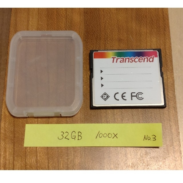 Transcend(トランセンド)の☆中古☆ CFカード 32GB  トランセンド Transcend スマホ/家電/カメラのPC/タブレット(PC周辺機器)の商品写真
