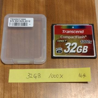 トランセンド(Transcend)の☆中古☆ CFカード 32GB  トランセンド Transcend(PC周辺機器)