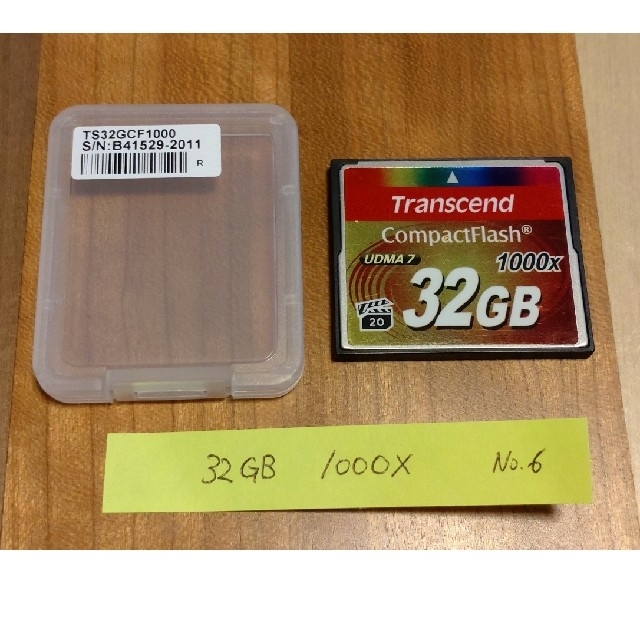 Transcend(トランセンド)の☆中古☆ CFカード 32GB  トランセンド Transcend スマホ/家電/カメラのPC/タブレット(PC周辺機器)の商品写真