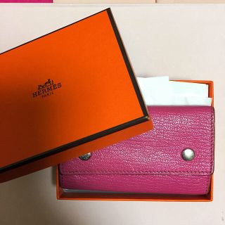 エルメス(Hermes)のエルメス キーケース ピンク(キーケース)