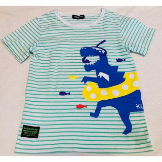 クレードスコープ(kladskap)のクレードスコープ　恐竜半袖Tシャツ120　男の子春夏ダイナソー(Tシャツ/カットソー)