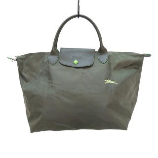 ロンシャン(LONGCHAMP)のロンシャン ハンドバッグ ナイロン×レザー(ハンドバッグ)