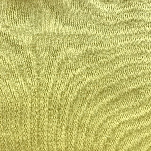 スムースニット生地　黄色　無地 ハンドメイドの素材/材料(生地/糸)の商品写真