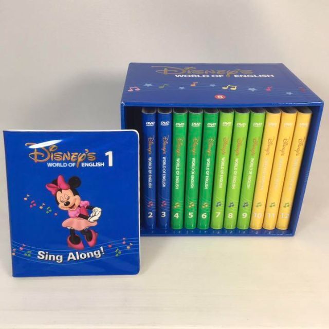 贈呈 2012年 シングアロング DVD12枚 ディズニー英語システム 906102