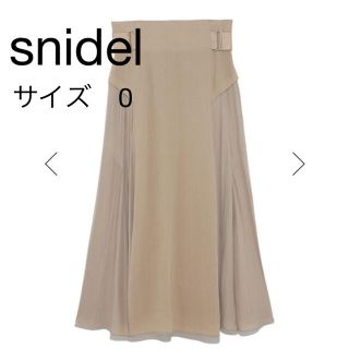 スナイデル(SNIDEL)の美品　スナイデル　スイッチングスカート(その他)