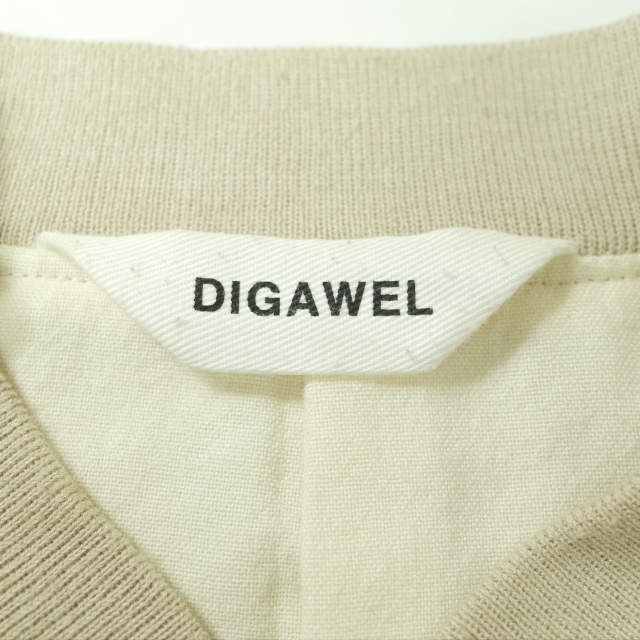 DIGAWEL(ディガウェル)のDIGAWEL ディガウェル コットンシルク スタジャン スタジアムジャンパー メンズのジャケット/アウター(スタジャン)の商品写真