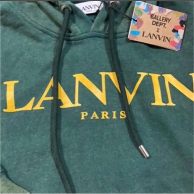 プルオーバ LANVIN - GALLERY DEPT X LANVIN パーカー 表記Lサイズ ...