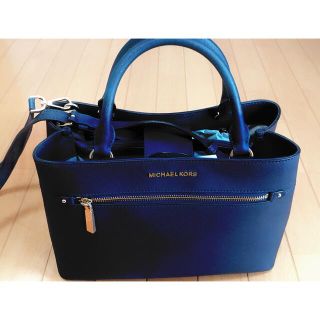 マイケルコース(Michael Kors)のマイケルコース　ショルダーバッグ　2way ネイビー(ショルダーバッグ)