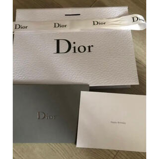 ディオール(Dior)のDior ディオール ショップ袋・Birthdayカード(ショップ袋)
