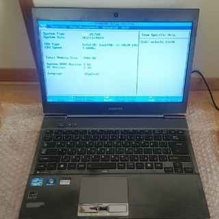 トウシバ(東芝)のdynabook　ノートパソコン i5 ジャンク扱い(ノートPC)