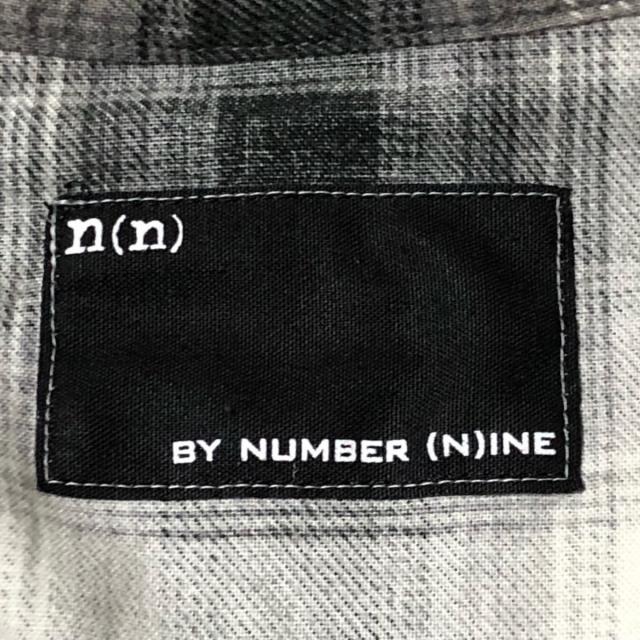 NUMBER (N)INE(ナンバーナイン)のナンバーナイン 長袖シャツ サイズ3 L - メンズのトップス(シャツ)の商品写真