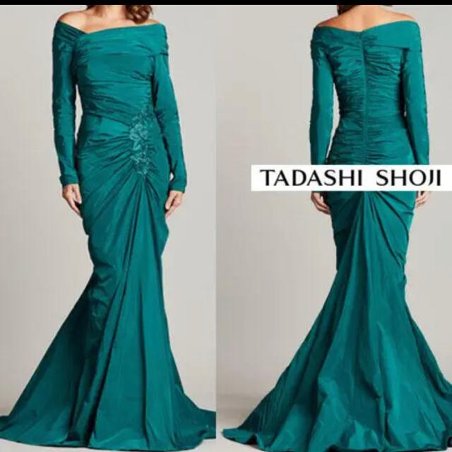 TADASHI SHOJI(タダシショウジ)の新品★TADASHISHOJI タダシシージ ロングドレス舞台衣装 9号US2 レディースのフォーマル/ドレス(ロングドレス)の商品写真