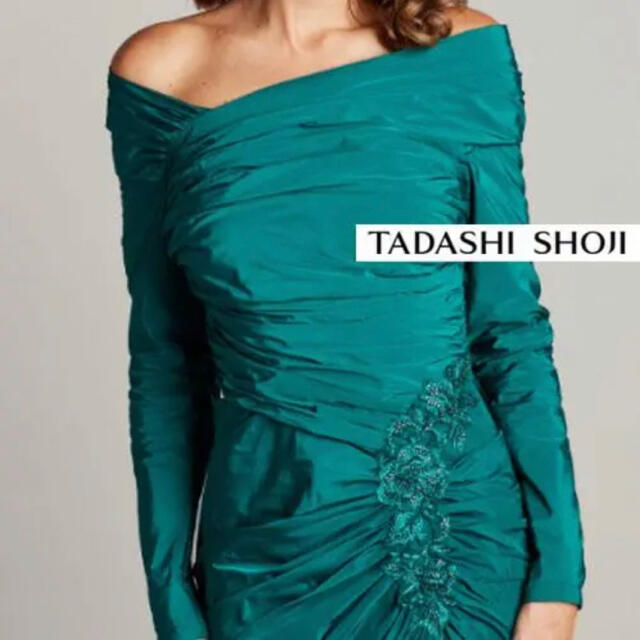 TADASHI SHOJI(タダシショウジ)の新品★TADASHISHOJI タダシシージ ロングドレス舞台衣装 9号US2 レディースのフォーマル/ドレス(ロングドレス)の商品写真