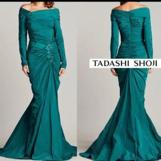 タダシショウジ(TADASHI SHOJI)の新品★TADASHISHOJI タダシシージ ロングドレス舞台衣装 9号US2(ロングドレス)