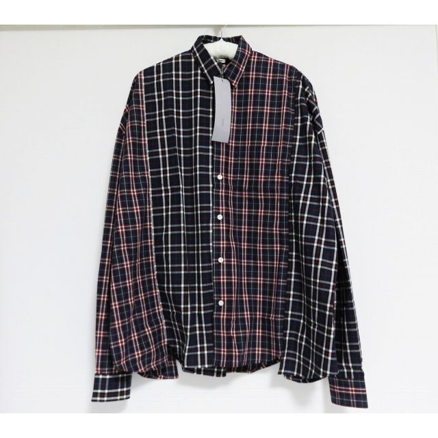 77CIRCA(ナナナナサーカ)の定価3万 新品 77 circa cut back wide shirt M メンズのトップス(シャツ)の商品写真