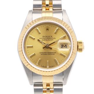 ロレックス(ROLEX)の【1年保証】ロレックス ROLEX デイトジャスト 腕時計 A番 1998～1999年式 ステンレススチール  中古(腕時計)