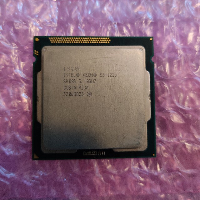 Intel xeon e3-1225 スマホ/家電/カメラのPC/タブレット(PCパーツ)の商品写真