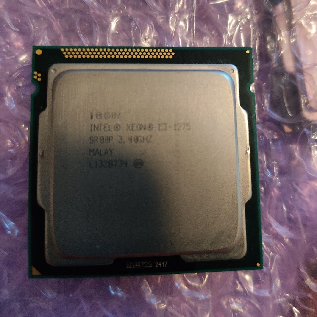 Intel　xeon e3-1275