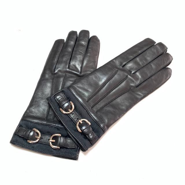 COACH(コーチ) 手袋 レディース - 黒 手袋
