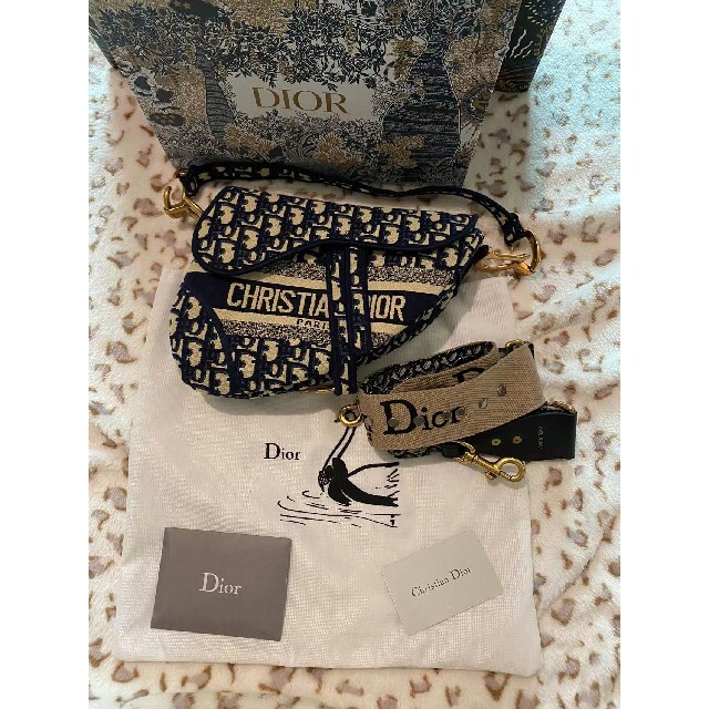 魅了 Dior - Dior Christian  ミニバッグ SADDLE ショルダーバッグ