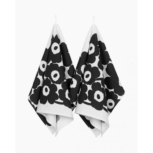 marimekko マリメッコ UNIKKOティータオル 2枚 新品送料込