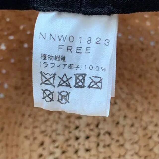 THE NORTH FACE(ザノースフェイス)のノースフェイス　ラフィアハット　帽子　カンカン帽 レディースの帽子(麦わら帽子/ストローハット)の商品写真