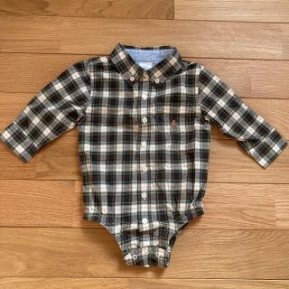 ベビーギャップ(babyGAP)のbabygap シャツロンパース(ロンパース)