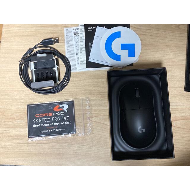 Gpro wireless Logicool ゲーミングマウス - PC周辺機器 G-PPD-002WL G pro wireless ジープロ Logicool