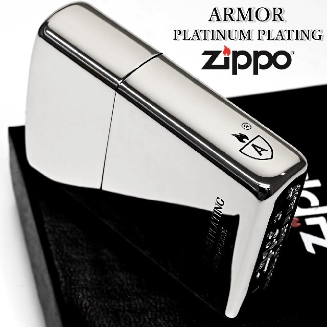 ZIPPO アーマーゴールドチタン サイドアーマーロゴ 重厚 ジッポー ライター