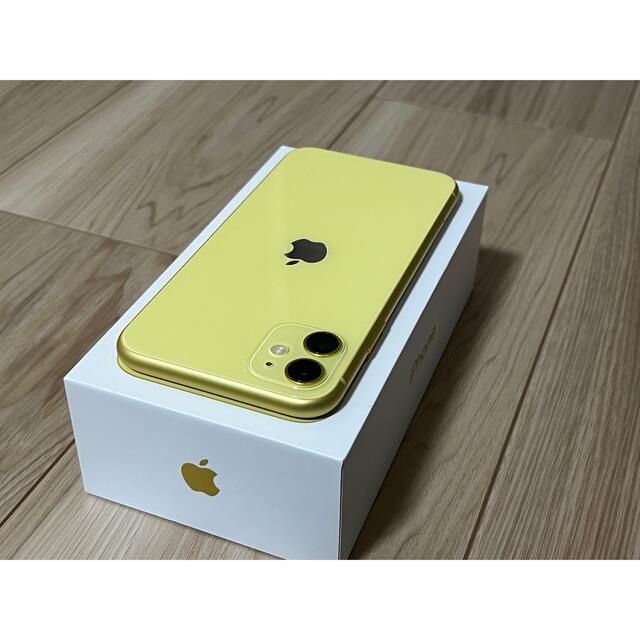 超美品・付属品セット】iPhone11 イエロー 128GB SIMフリー