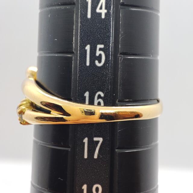 K18 ダイヤ リング ジュウル（神楽坂宝石） レディースのアクセサリー(リング(指輪))の商品写真