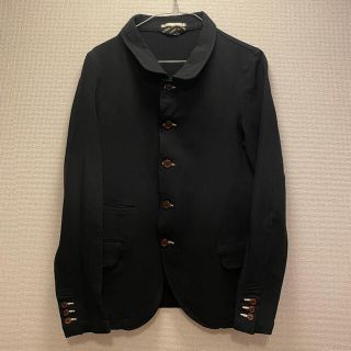 コムデギャルソンオムプリュス(COMME des GARCONS HOMME PLUS)のコムデギャルソン  オムプリュス 黒　縮絨　ジャケット　homme plus  (カバーオール)