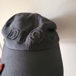 Dior×Daniel Arsham　20SS ロゴキャップ ブラック