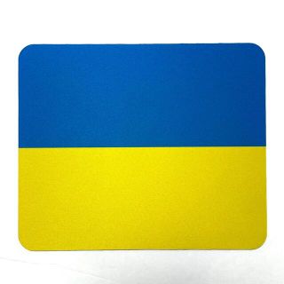 ウクライナ　国旗　マウスパッド(PC周辺機器)