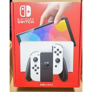 ニンテンドースイッチ(Nintendo Switch)のNintendo Switch 有機ELモデル ホワイト 新型Switch(家庭用ゲーム機本体)