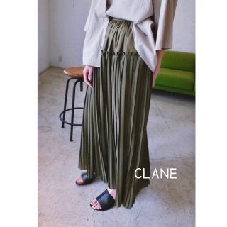 クラネ(CLANE)の最終お値下げ✨ CLANE クラネ   ミニタリーレイヤープリーツスカート(ロングスカート)