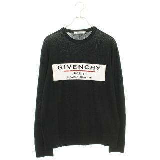 ジバンシィ(GIVENCHY)のジバンシィ BM90BT406B ロゴラベルジャガードクルーネックニット XL(ニット/セーター)