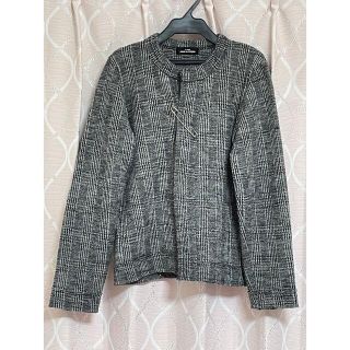 爆買い特価 トリココムデギャルソン18AW ツイード ノーカラー リボン