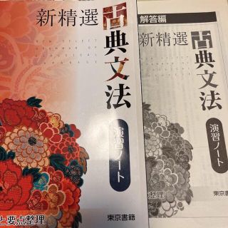 新精選　古典文法　演習ノート(語学/参考書)