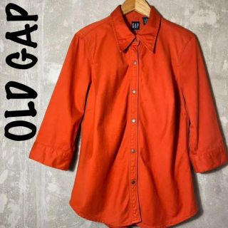 ギャップ(GAP)の90s OLD GAP WESTERN SHIRTS ORANGE 3D(シャツ/ブラウス(半袖/袖なし))