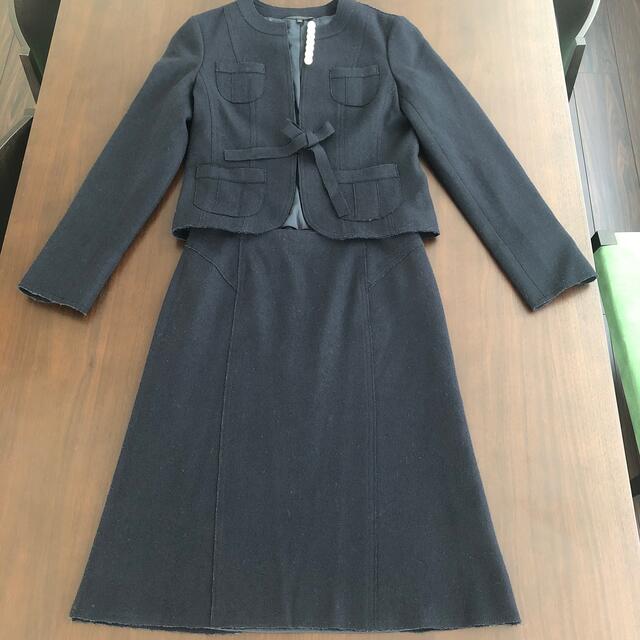 ANAYI(アナイ)のANAYI スーツ　紺色　保護者会　面談 レディースのフォーマル/ドレス(スーツ)の商品写真