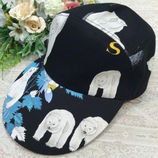 未使用! レオナール スポーツ キャップ クマ柄 F www.krzysztofbialy.com