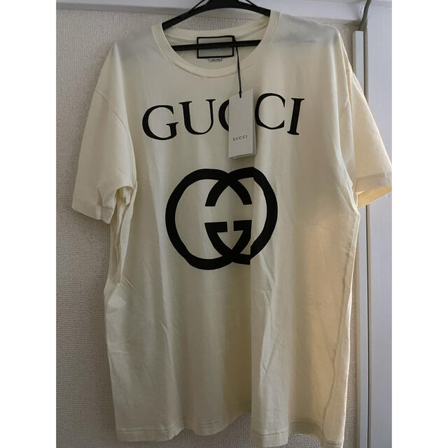 インターロッキングG コットン オーバーサイズ  Tシャツ　新品　ロゴ　グッチ