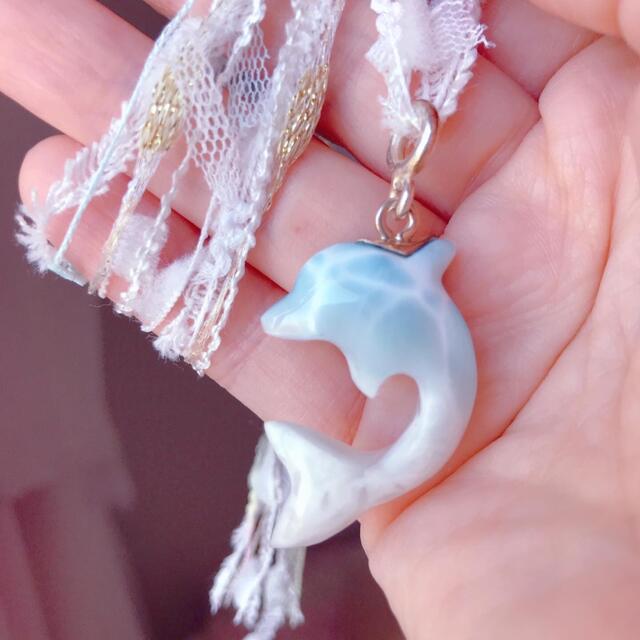 ♡イルカさんラリマー - recantolarfeliz.com.br