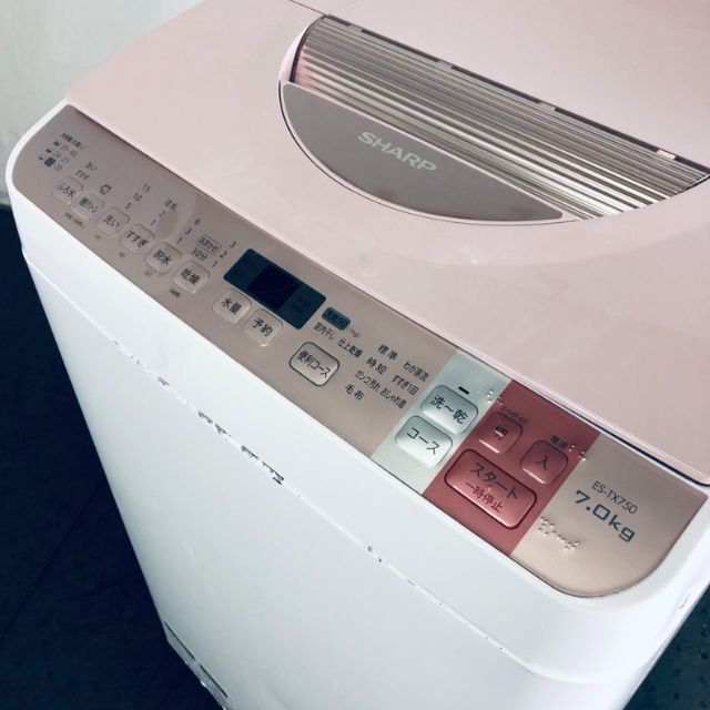 ☆送料・設置無料☆ 中古 大型洗濯機 シャープ (No.2316) 【海外 正規 