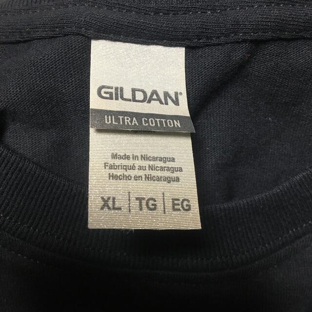 GILDAN(ギルタン)のGILDANギルダン☆ロンT長袖無地Tシャツ☆ポケット無し☆ブラック黒XLサイズ メンズのトップス(Tシャツ/カットソー(七分/長袖))の商品写真