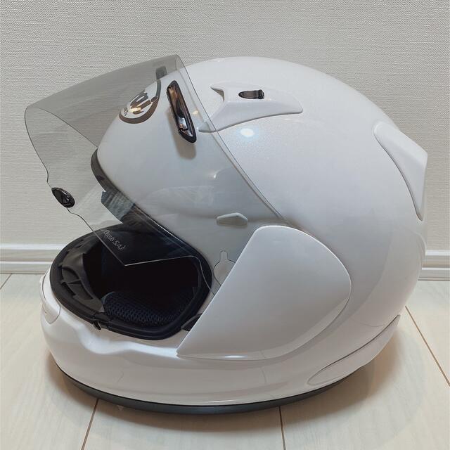 Arai Astro IQ ヘルメット グラスホワイト サイズMedium 自動車/バイクのバイク(ヘルメット/シールド)の商品写真