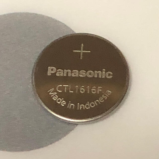 Panasonic(パナソニック)の3個セット G-SHOCK タフソーラー用CTL1616F リチウム二次電池 メンズの時計(腕時計(デジタル))の商品写真