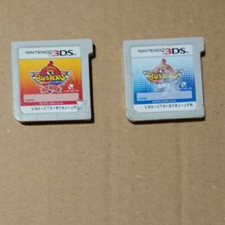 ニンテンドー3DS(ニンテンドー3DS)の妖怪ウォッチ バスターズ 2本セット(携帯用ゲームソフト)