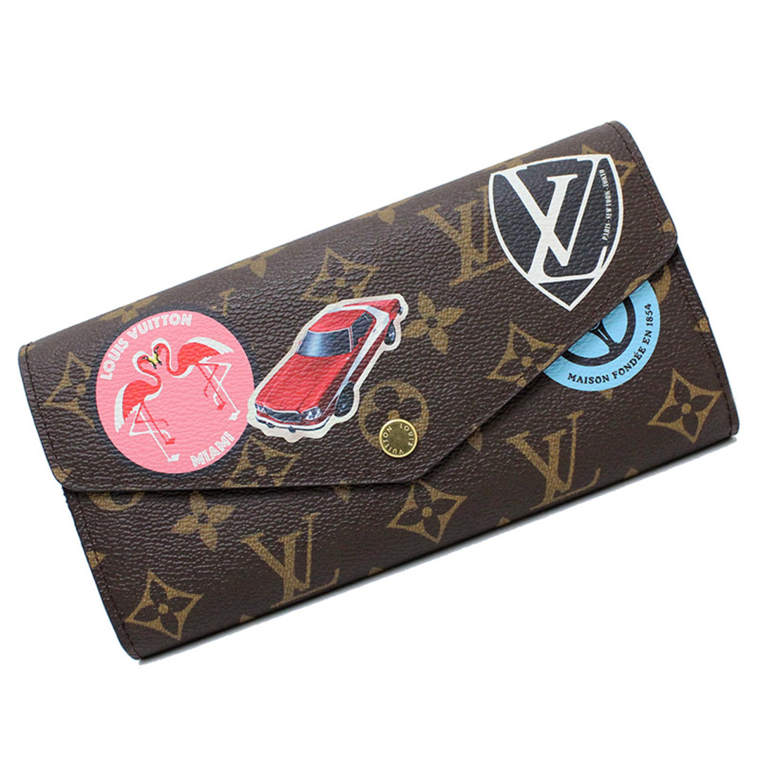 ルイ ヴィトン モノグラム ステッカー ポルトフォイユ サラ ニコラ ジェスキール ワールドツアー 長財布 M62147　LOUIS VUITTON （新品・未使用品）注意事項